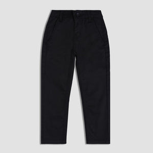 Boys Black Chino