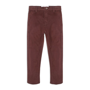 Boys Chocolate Color Chino