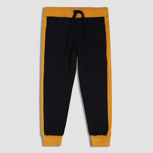 Boys Fleece Black Trouser