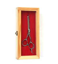 Load image into Gallery viewer, Thinning Scissor 5.5 HC with Wooden Box
