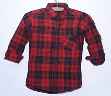 Load image into Gallery viewer, Mens flannel Red Check Shirt
