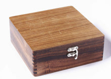 Load image into Gallery viewer, Wooden Shaving Box with shaving razor , Straight razor and Brush
